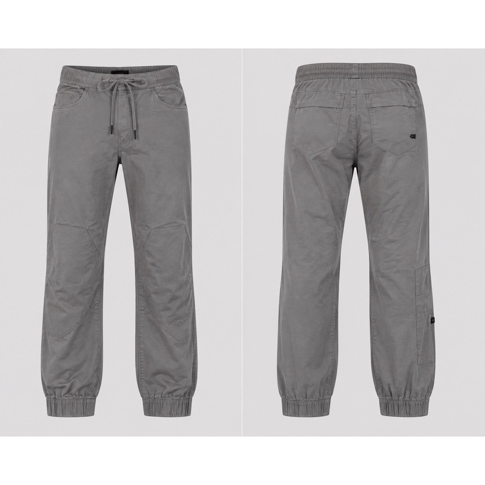 Black Diamond Notion Jogger Pants Mens Med Drawsting Outdoor Climbing Hiking GRY